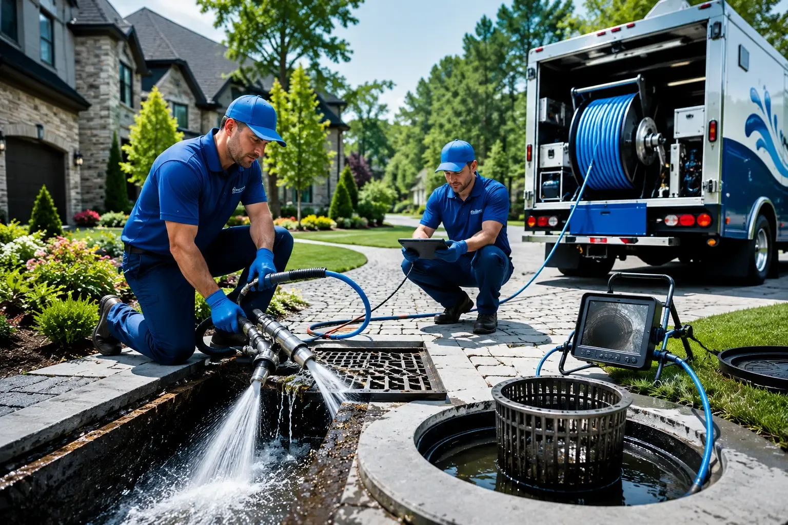 Local outdoor drain cleaning professionals in Charlotte Hall, MD