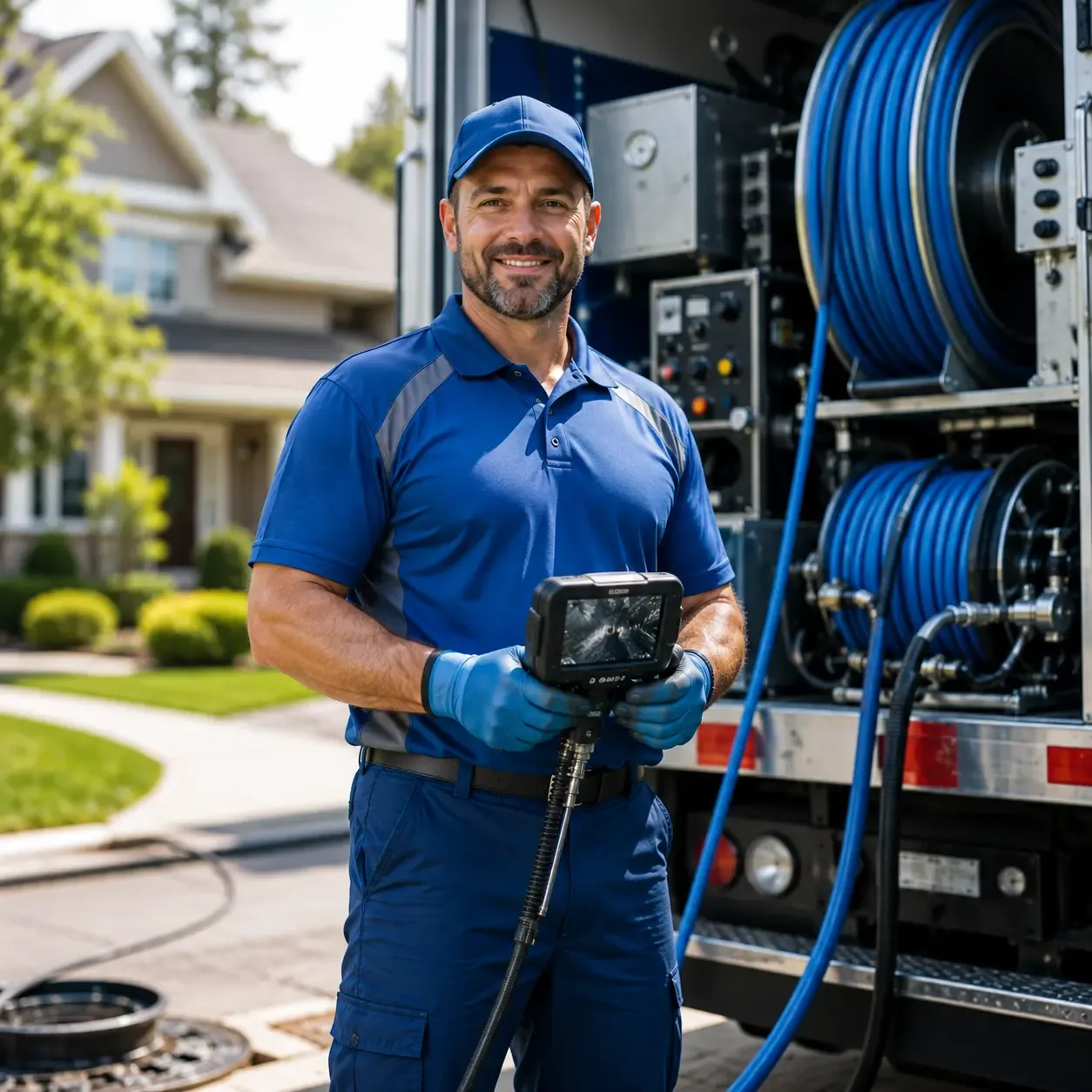 Local outdoor drain cleaning specialists in Charlotte Hall, MD